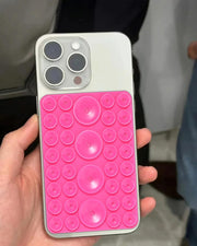 5Pcs Suction Phone Case Adhesive Mount, Phone Sticky Grip Holder