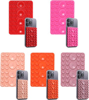 5Pcs Suction Phone Case Adhesive Mount, Phone Sticky Grip Holder