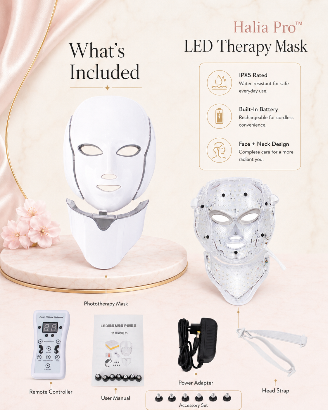 Halia Pro™ LED Therapy Mask
