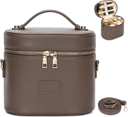Travel Vanity Makeup Case - Coffee