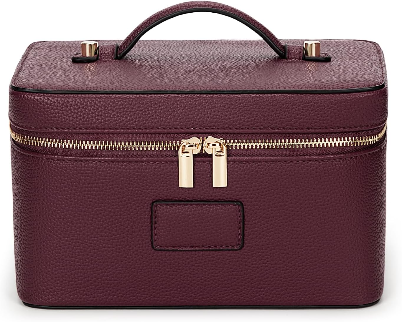Vanity Makeup Case - Burgundy Large