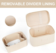 Vanity Makeup Case – Beige Medium