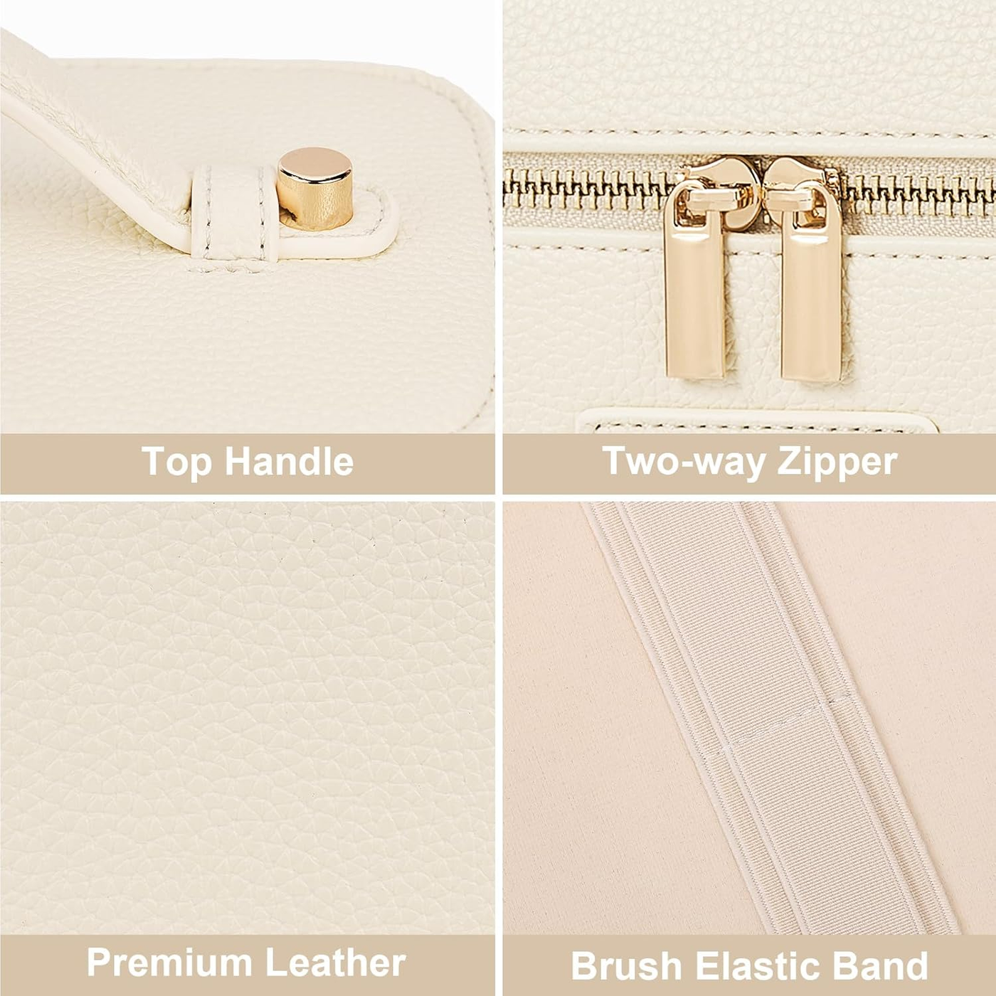 Vanity Makeup Case – Beige Medium