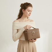 Vanity Makeup Case - Khaki Medium