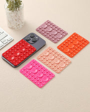 5Pcs Suction Phone Case Adhesive Mount, Phone Sticky Grip Holder