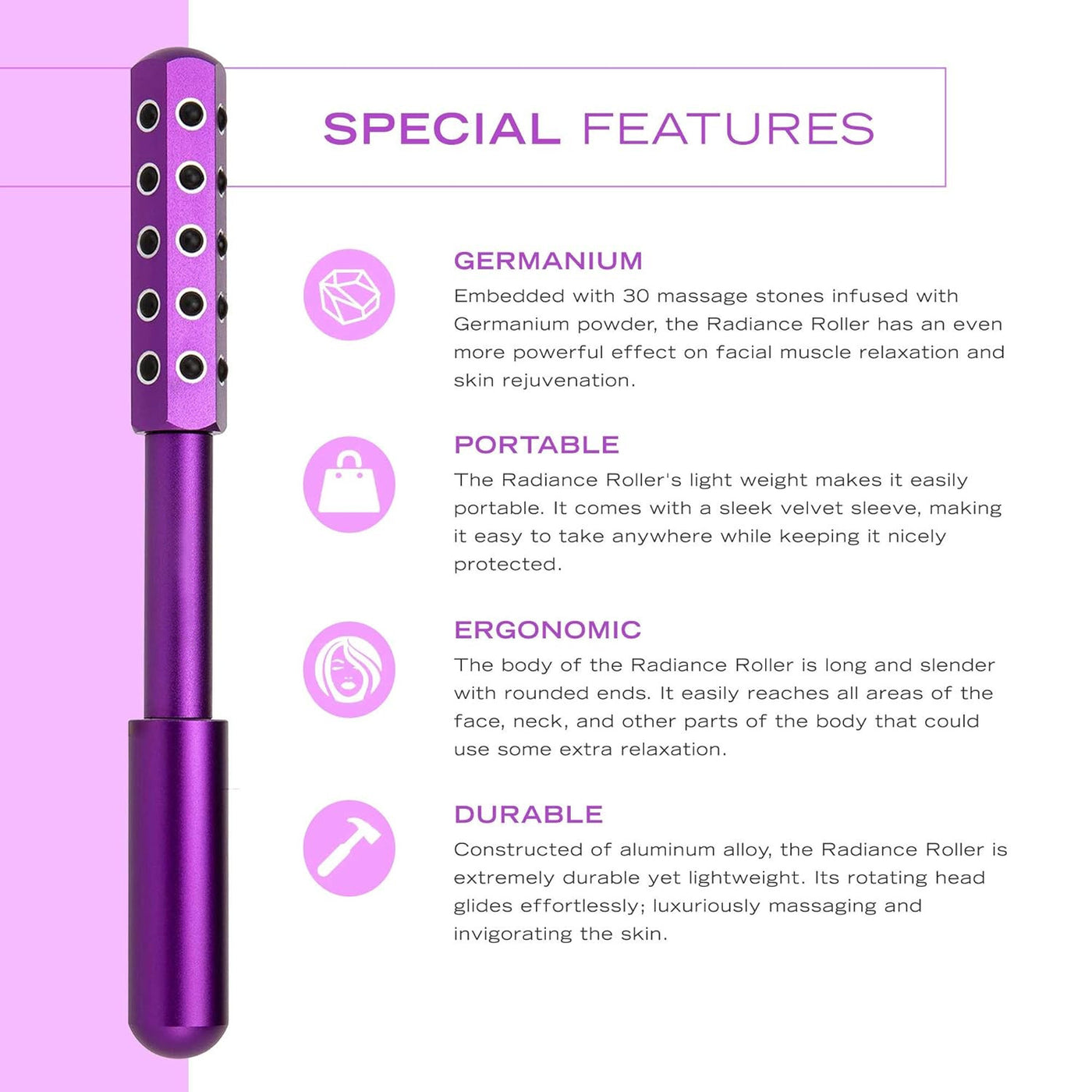 Halia Sculpt Cooling Face & Eye Massage Roller