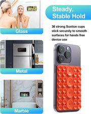 5Pcs Suction Phone Case Adhesive Mount, Phone Sticky Grip Holder