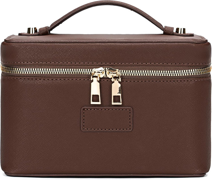 Vanity Makeup Case - Brown Medium