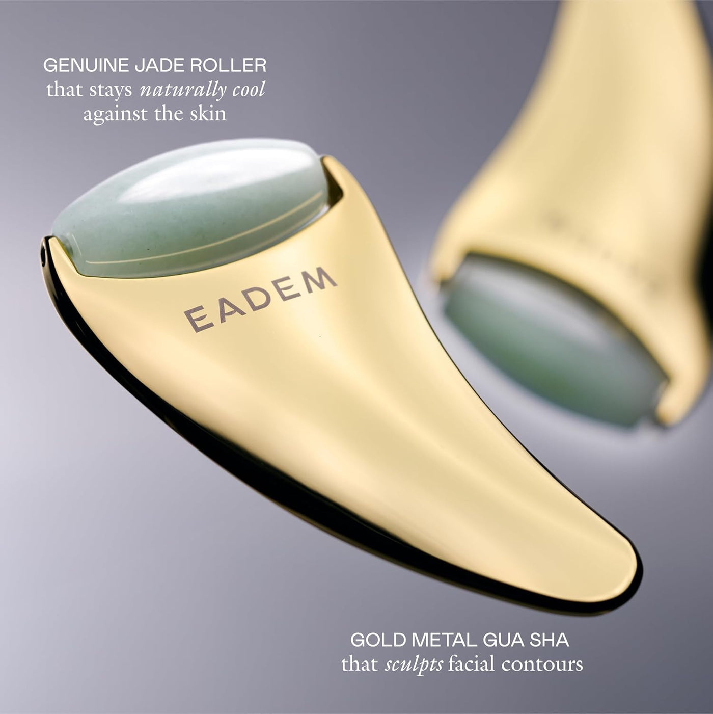 the Chisel, Gua Sha & Jade Facial Sculptor, Gua Sha Facial Tools for Your Skin Care Routine, Guasha Tool for Face, Jade Roller for Face, Luxury Jawline Sculptor